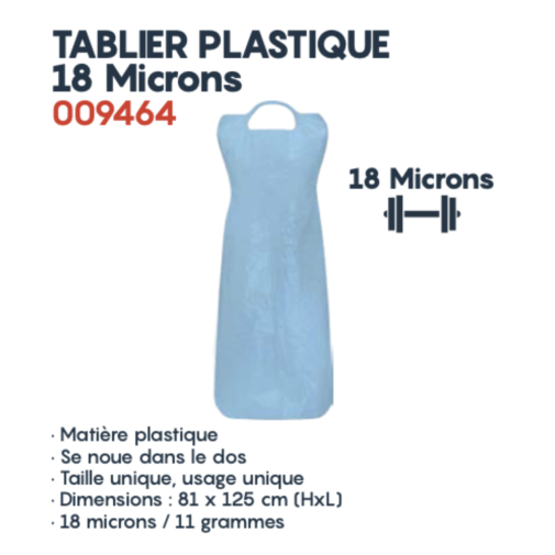 Tablier Platisque 18 microns