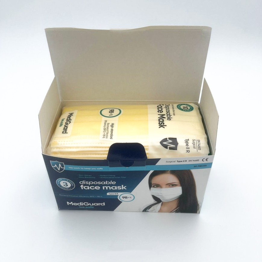 Masques Chirurgicaux Type 2R - Boite de 50 - CPI Hygiène