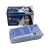 Masque chirurgical type 2R – Bleu foncé – boite de 50 masques